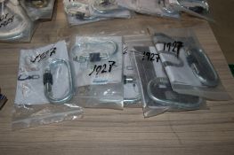 5 - carabiner safety clips ** New and unused **