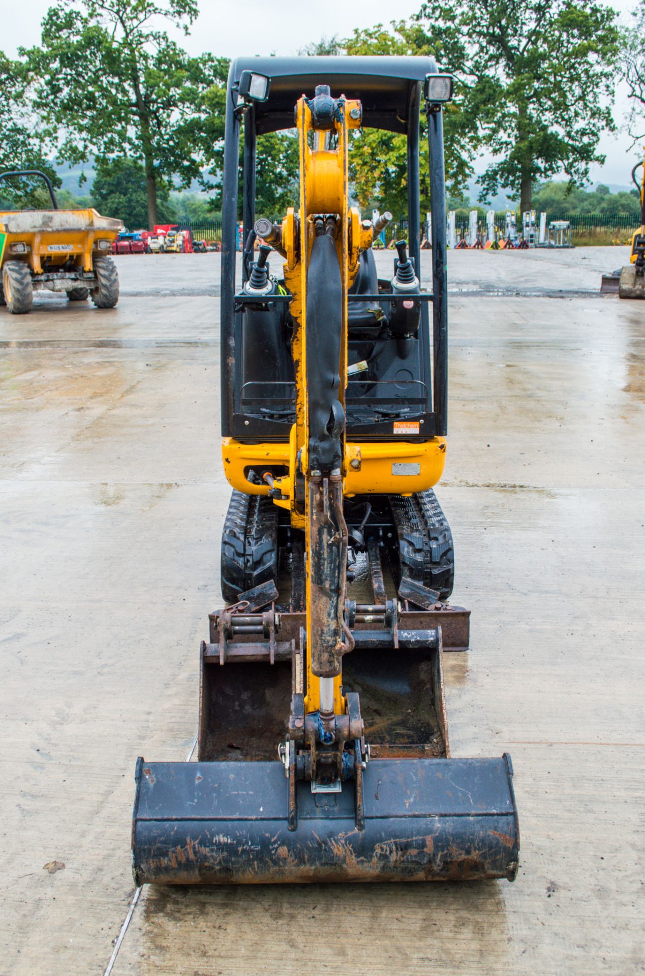 JCB 8018 CTS 1.8 tonne rubber tracked mini excavator Year: 2015  S/N: 34636 Recorded Hours: 1780 - Image 5 of 23