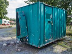 Groundhog 12 ft x 8 ft mobile anti vandal welfare unit Comprising of: canteen area, toilet &