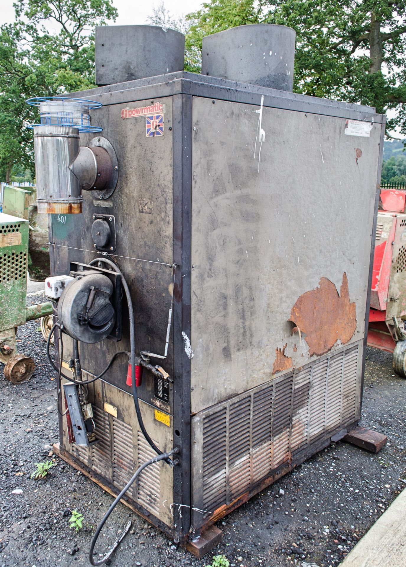 Powermatic 3 phase diesel fuelled warehouse heater - Image 2 of 5
