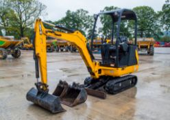 JCB 8018 CTS 1.8 tonne rubber tracked mini excavator Year: 2015  S/N: 34636 Recorded Hours: 1780