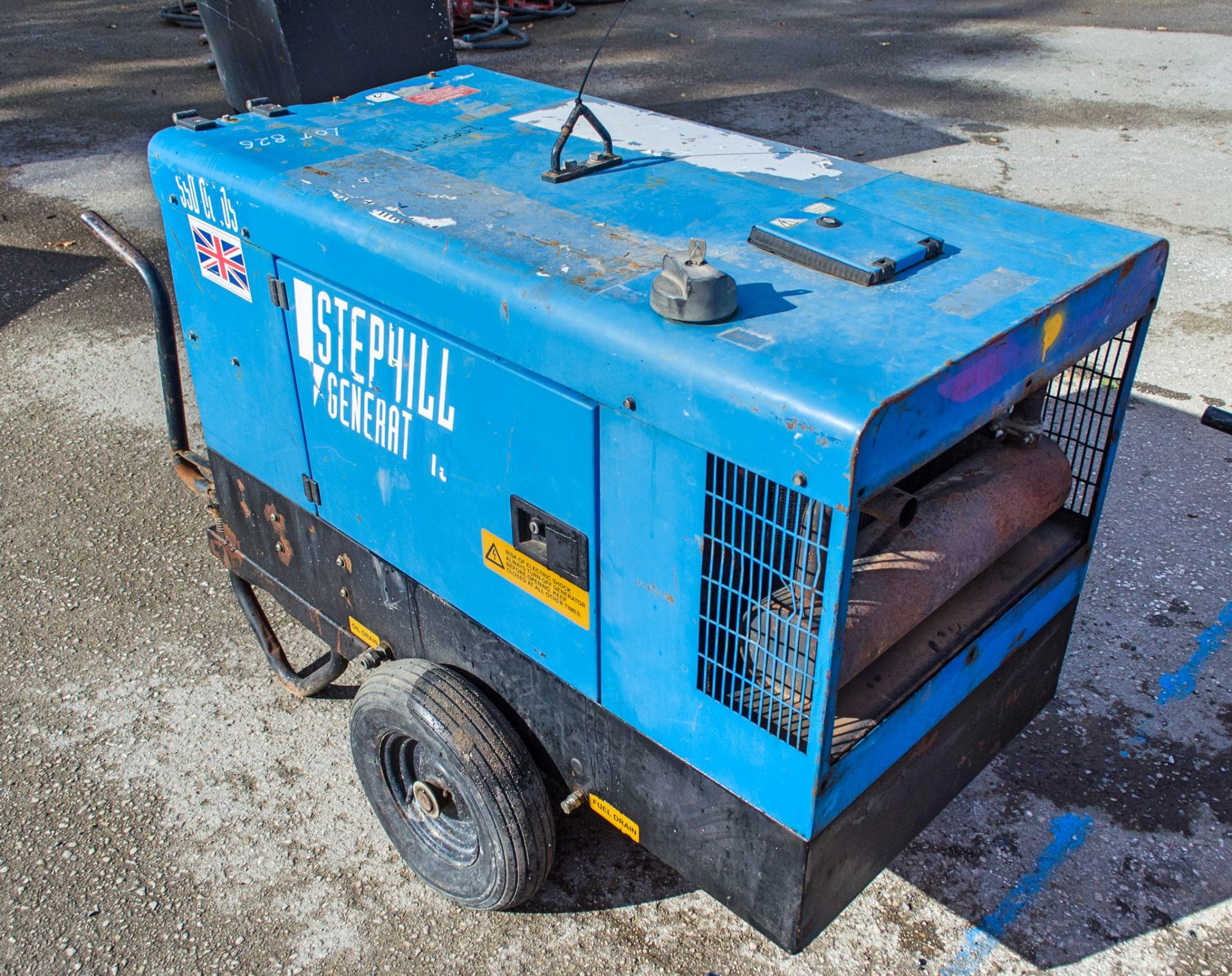 Stephill SSD10000S 10 kva diesel driven generator 12050579 - Image 2 of 5