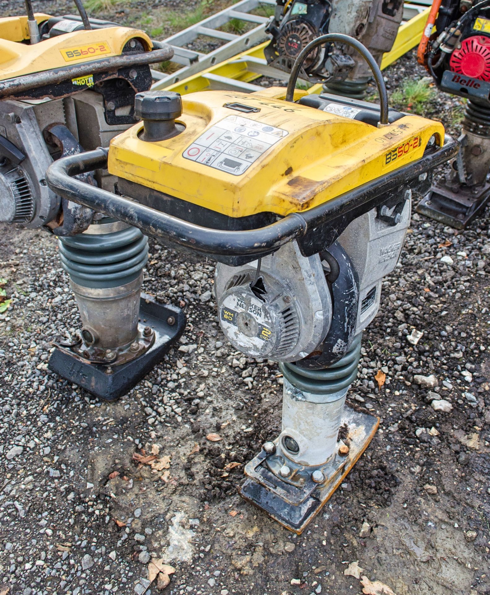 Wacker Neuson BS50-2 petrol driven trench rammer A652710