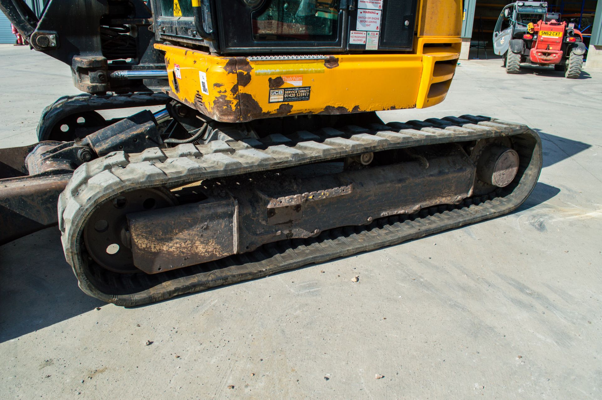 JCB 85z-1 8.5 tonne rubber tracked midi excavator Year: 2014 S/N: 2248796 Recorded Hours: 4719 - Image 9 of 24