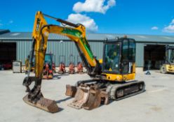 JCB 85z-1 8.5 tonne rubber tracked midi excavator Year: 2014 S/N: 2248796 Recorded Hours: 4719