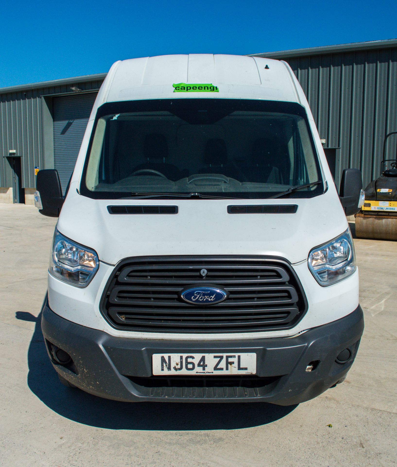 Ford Transit 350 hi-top 2.2 diesel manual panel van Reg No: NJ64 ZFL Date of Registration: 08/10/ - Image 5 of 24