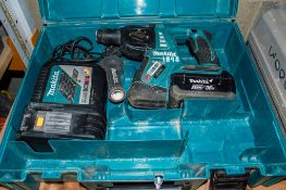 Makita BHR262 36v cordless SDS rotary hammer drill c/w battery, charger and carry case 14108152