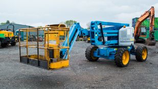 Genie Z-45/25 45 foot diesel driven 4WD articulated boom lift Year: 2011 S/N: 11B-1672 Recorded