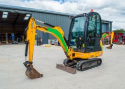 JCB 8016 cts 1.6 tonne rubber tracked mini excavator Year: 2016 S/N: 71721 Recorded Hours: 1638