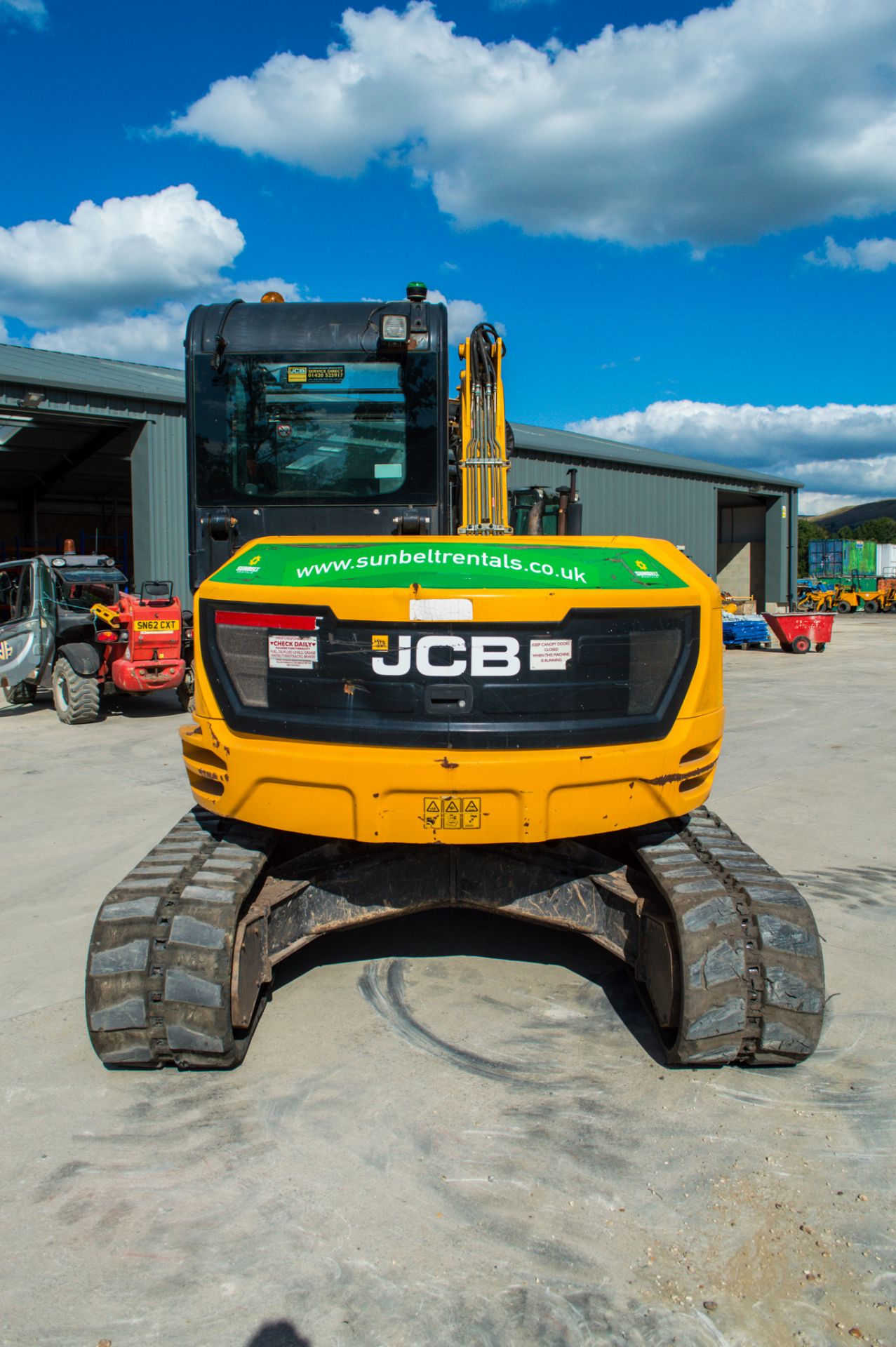 JCB 85z-1 8.5 tonne rubber tracked midi excavator Year: 2014 S/N: 2248796 Recorded Hours: 4719 - Image 6 of 24