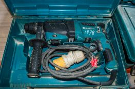 Makita HR2630 110v SDS rotary hammer drill c/w carry case 03301791