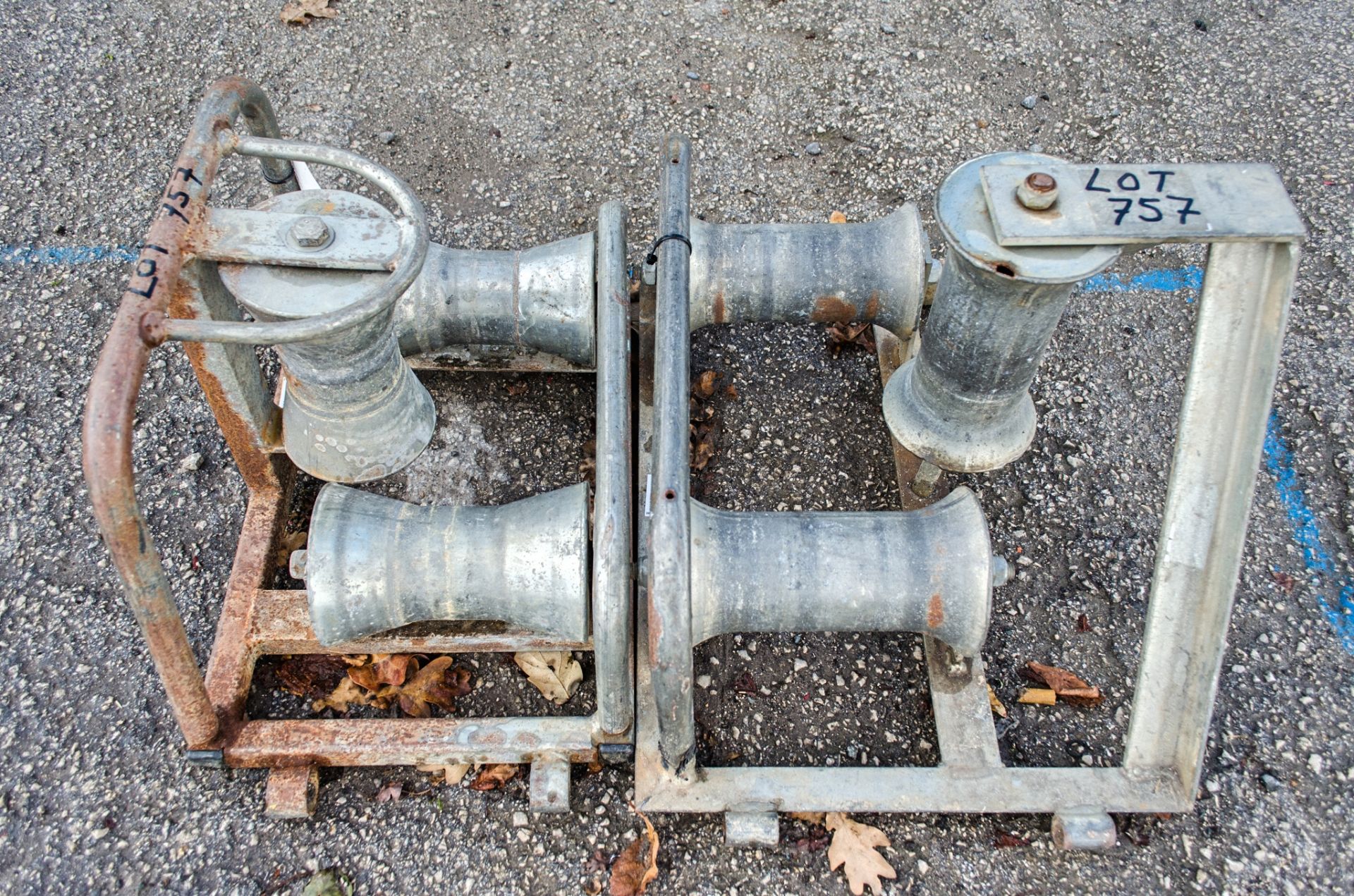 2 - pipe rollers