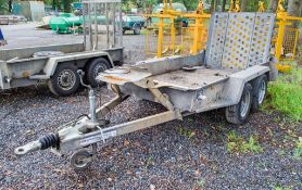 Ifor Williams GH94BT 8ft x 4ft tandem axle plant trailer S/N: 0674913 A694838