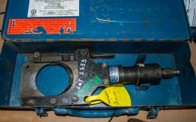 Cembre TC085 hydraulic cutting head c/w carry case A664550