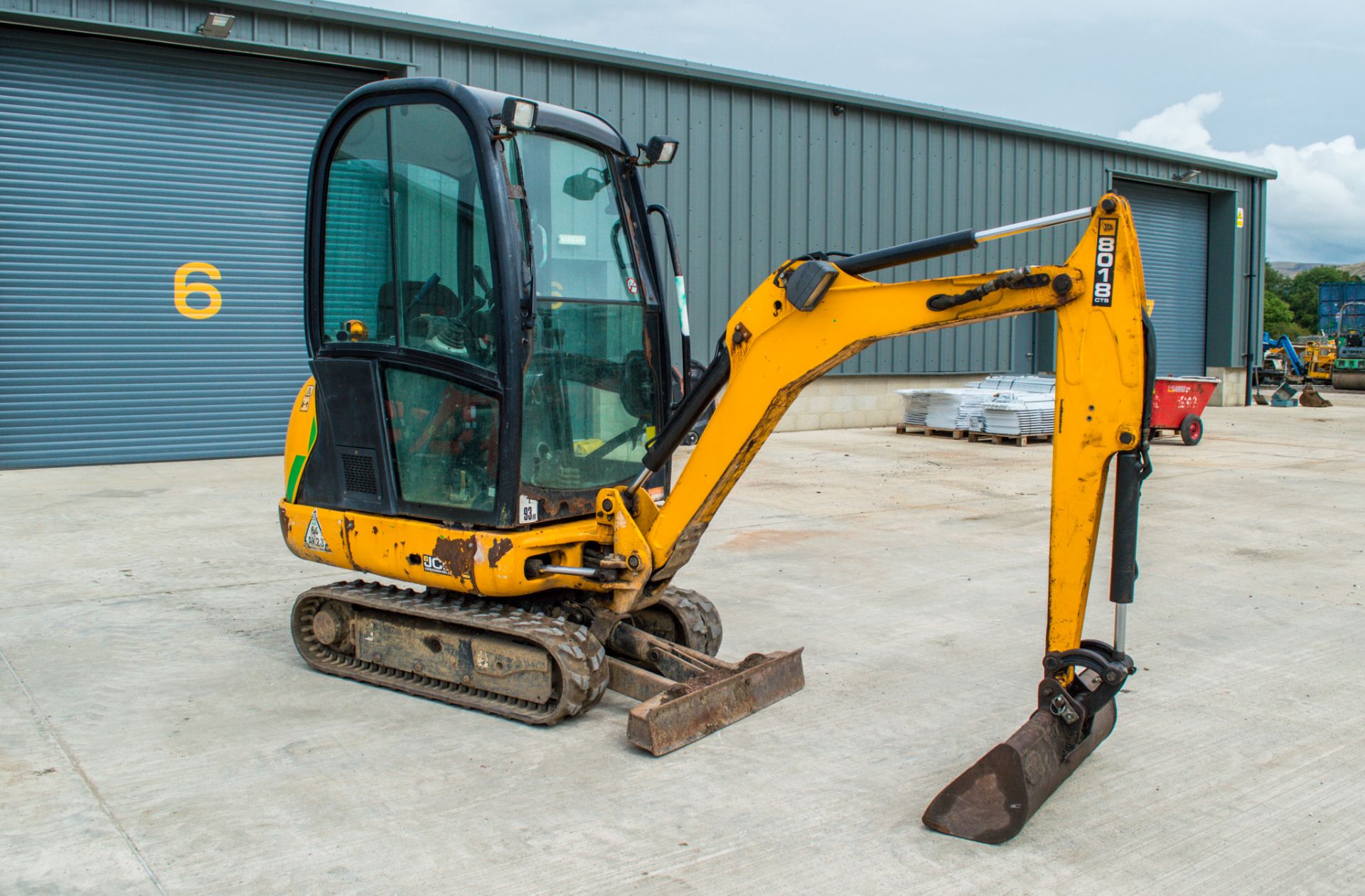 JCB 8016 CTS 1.6 tonne rubber tracked mini excavator Year: 2014 S/N: 71584 Recorded Hours: 2465 - Image 2 of 21