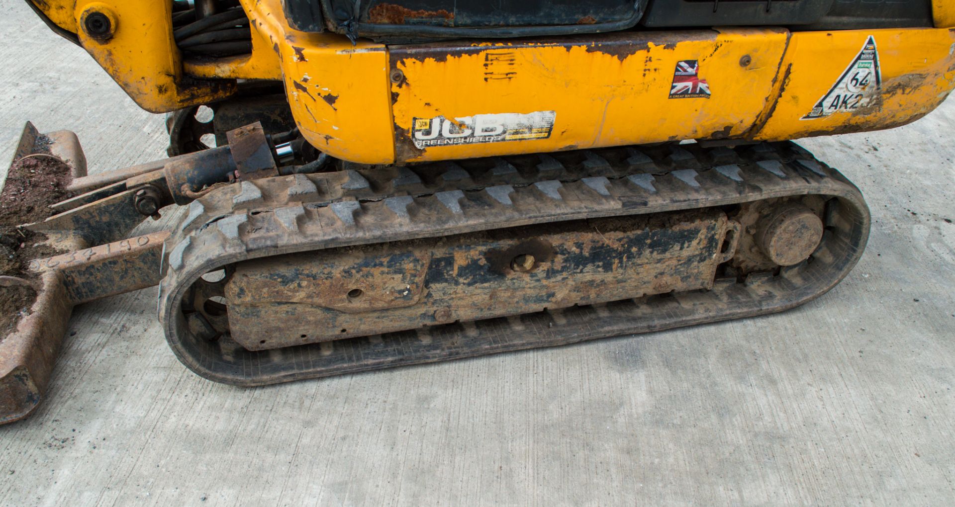 JCB 8016 CTS 1.6 tonne rubber tracked mini excavator Year: 2014 S/N: 71584 Recorded Hours: 2465 - Image 9 of 21