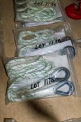 2 - Kratos safety lanyards ** New and unused **