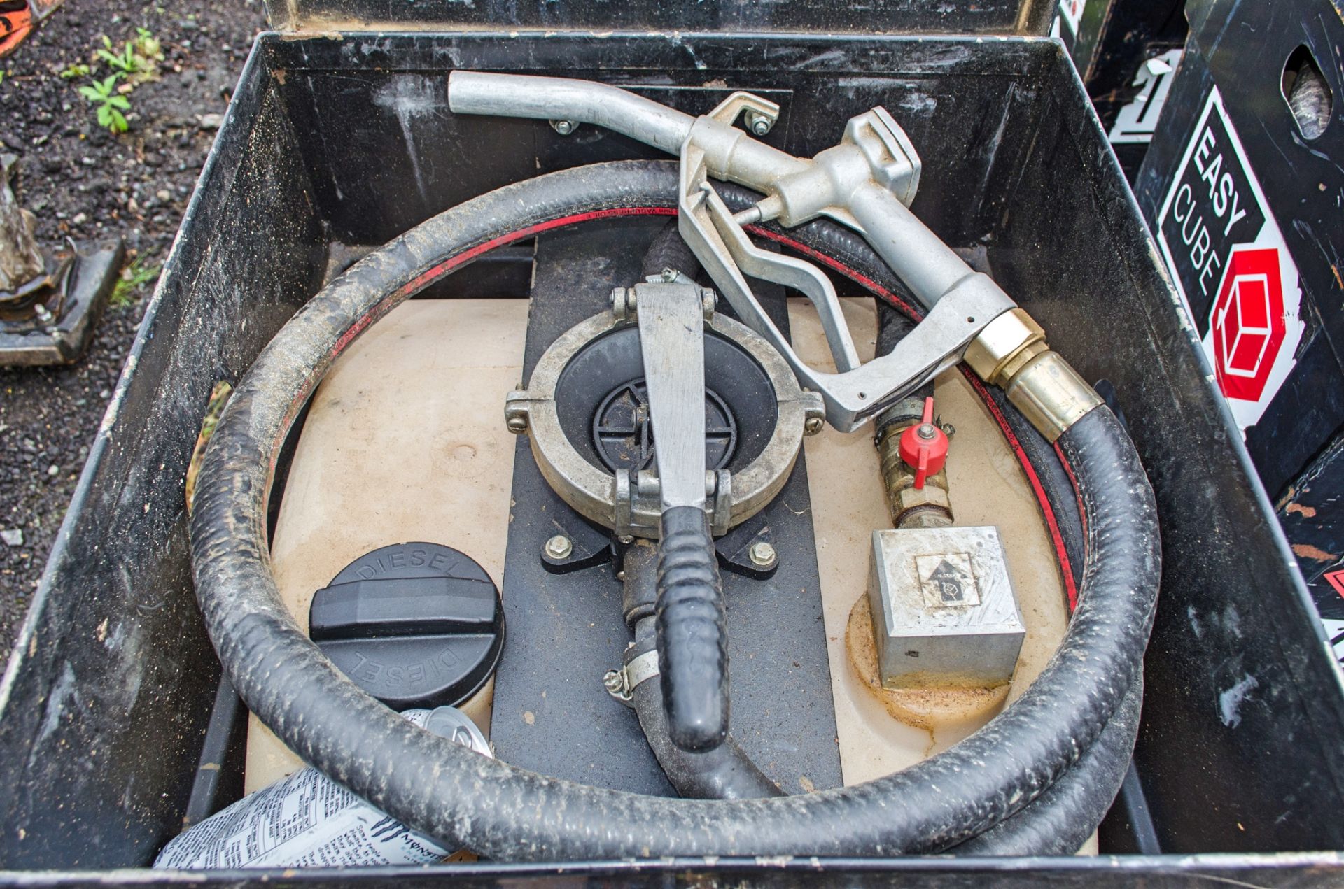 Western Easy Cube 105 litre bunded fuel bowser c/w manual pump, delivery hose and nozzle 221B0094 - Image 3 of 3