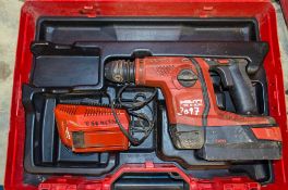 Hilti TE6-A36 36v SDS rotary hammer drill c/w battery, charger and carry case A956211