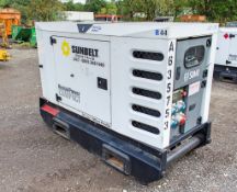 SDMO R44C3 40 kva diesel driven generator S/N: 14006714 Recorded hours: 17280 ** Control panel