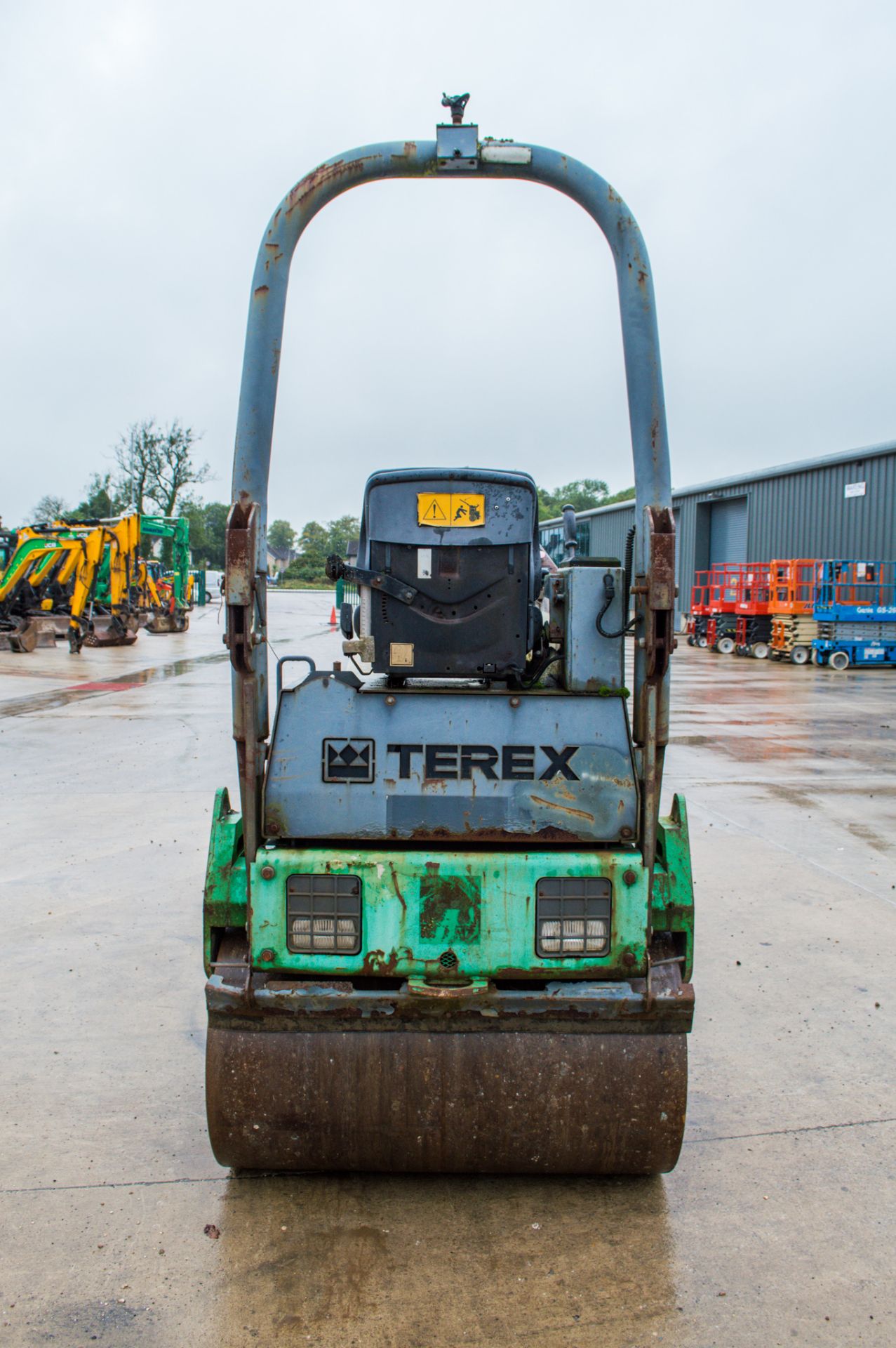 Benford Terex TV1200 diesel driven double drum roller Year: 2006 S/N: 605CD069 Recorded Hours: 1413 - Image 5 of 14