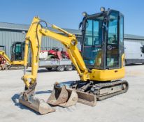 Komatsu PC14R-3HS 1.5 tonne rubber tracked mini excavator Year: 2019 S/N: 50697 Recorded hours: