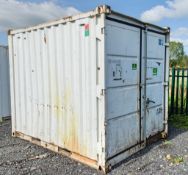 10 ft x 8 ft steel shipping container A662956