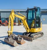 Komatsu PC14R-3HS 1.5 tonne rubber tracked mini excavator Year: 2019 S/N: F50698 Recorded Hours: