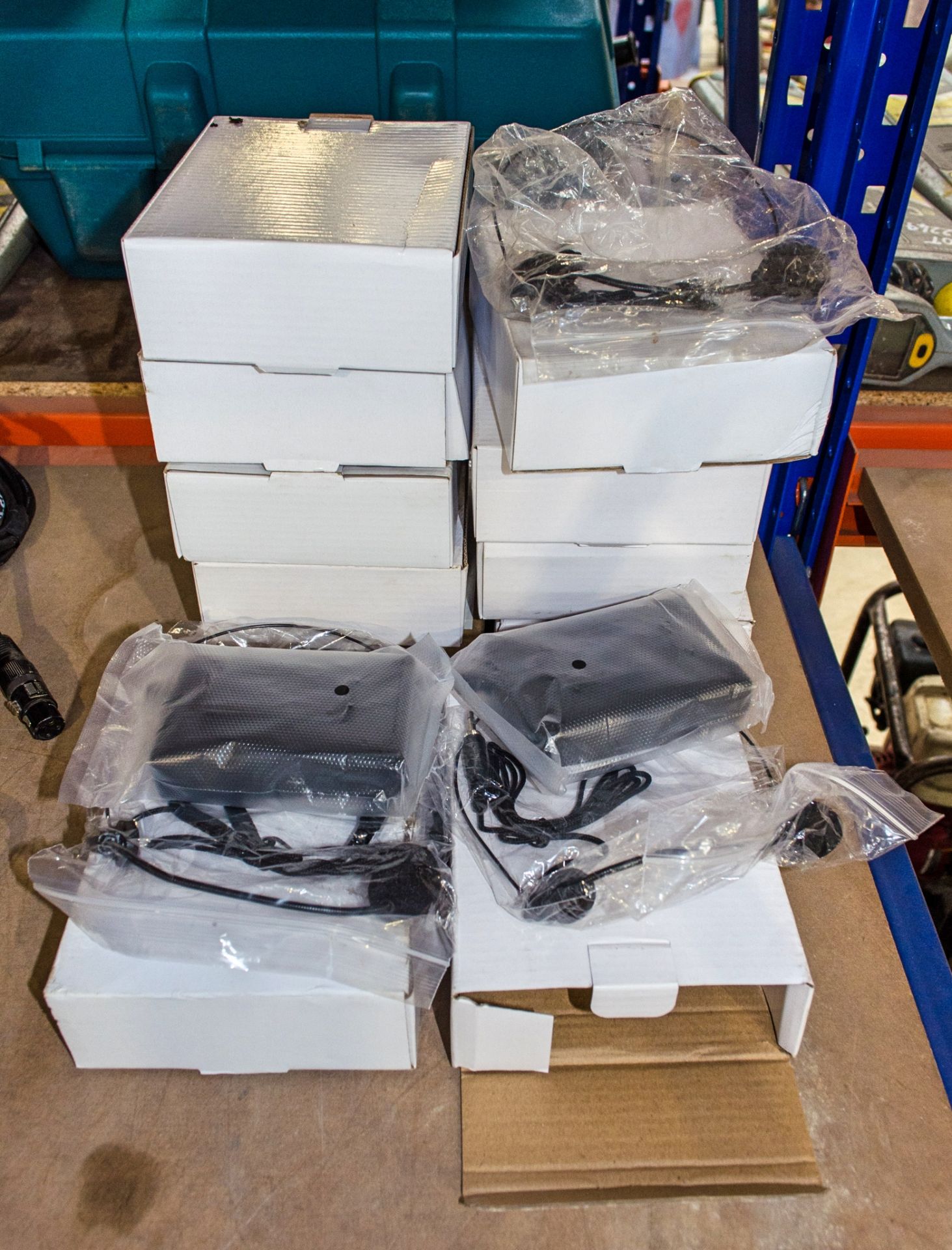 10 - microphone headsets & transmitter boxes ** No VAT on hammer price but VAT will be charged on