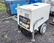 Harrington SKD60 6 kva diesel driven generator Recorded hours: 2011 A649902