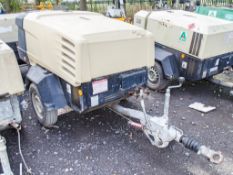 Doosan 7/41 diesel driven fast tow air compressor Year: 2012 S/N: 431091 Recorded hours: 2585 AC447