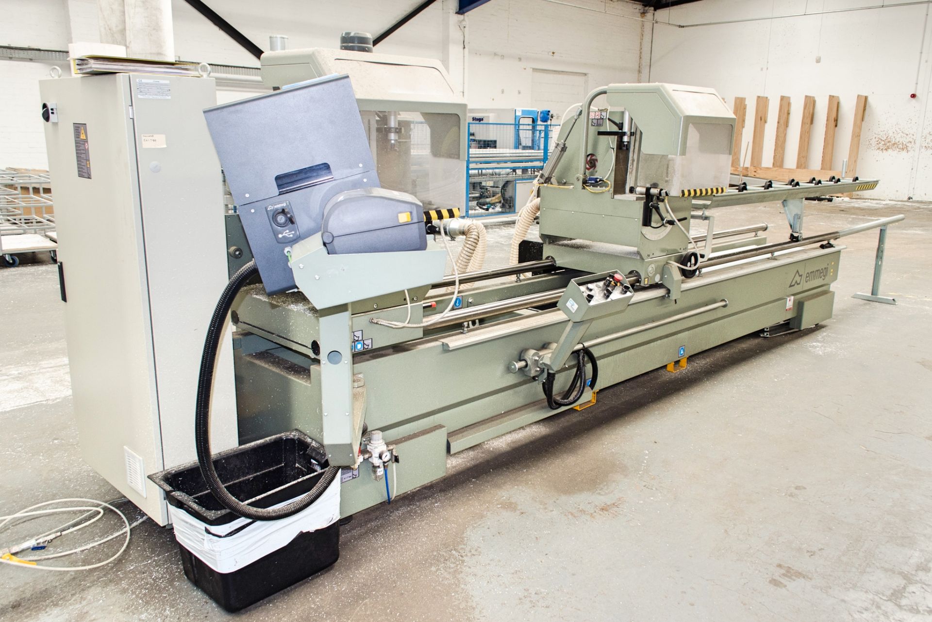 Emmegi Classic Star 500 T U/4 twin head cut off saw Year: 2019 S/N: C122736 ** The machines have now - Image 2 of 15