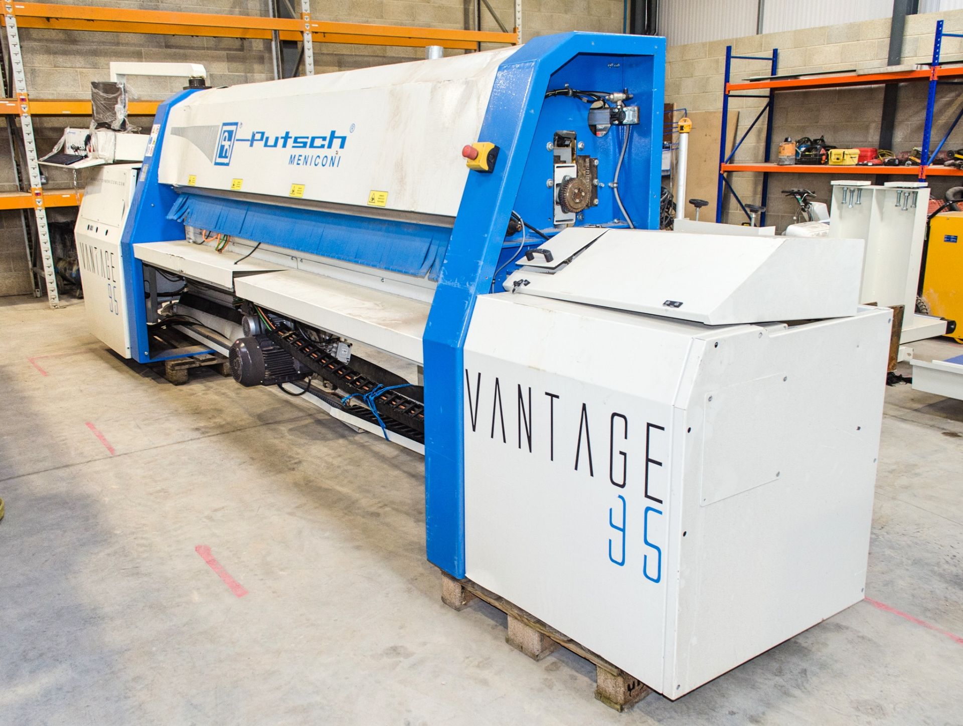 Putsch Meniconi Vantage 95 horizontal panel saw Year: 2019 S/N: 19V95002 c/w conveyor feed system ( - Image 2 of 14