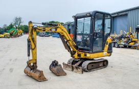 Caterpillar 301.5 1.5 tonne rubber tracked mini excavator Year: S/N: 5DW02997 Recorded Hours: