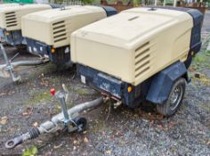 Doosan 741 diesel driven fast tow mobile air compressor Year: 2011 S/N: 430865 Recorded Hours: 1601