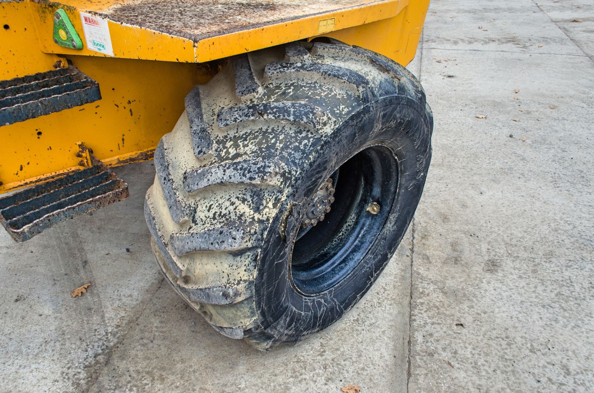 Terex 9 tonne straight skip dumper Year: 2003 S/N: E304HN066 Recorded Hours: Not displayed (Clock - Image 13 of 21