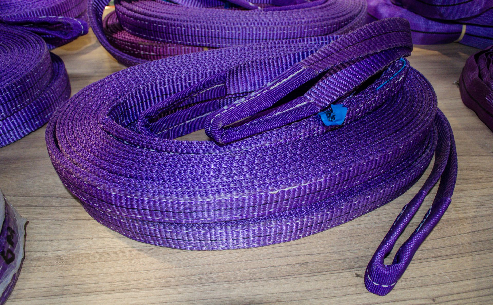 2 - 1 tonne x 6 metre webbing slings ** New and unused **