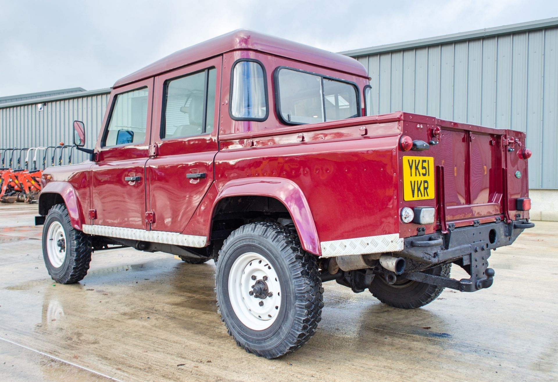 Land Rover Defender 110 County TD5 4x4 double cab pick up Registration Number: YK51 VKR Date of - Image 3 of 29