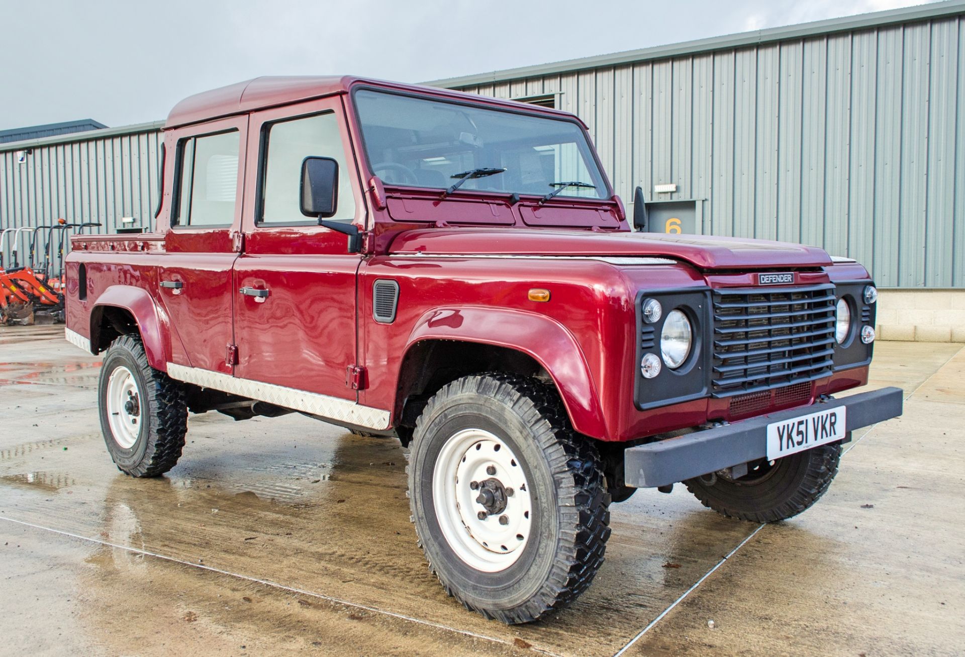 Land Rover Defender 110 County TD5 4x4 double cab pick up Registration Number: YK51 VKR Date of - Image 2 of 29