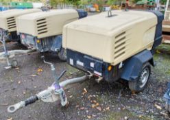 Doosan 741 diesel driven fast tow mobile air compressor Year: 2014 S/N: 432577 Recorded Hours: 1454