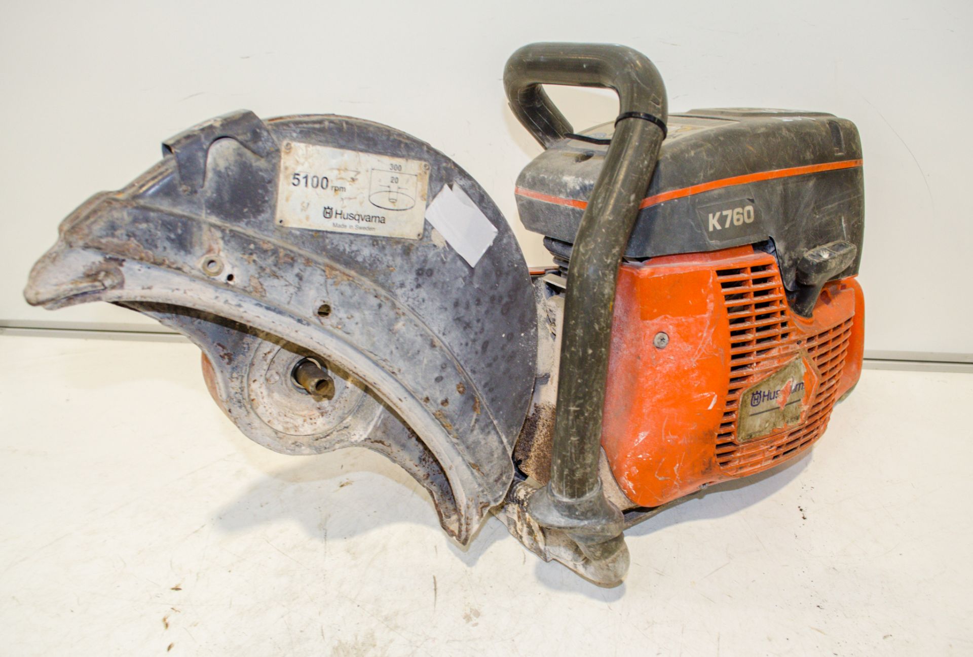 Husqvarna K760 petrol driven cut off saw