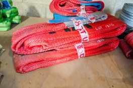 2 - 5 tonne x 3 metre webbing slings ** New and unused **