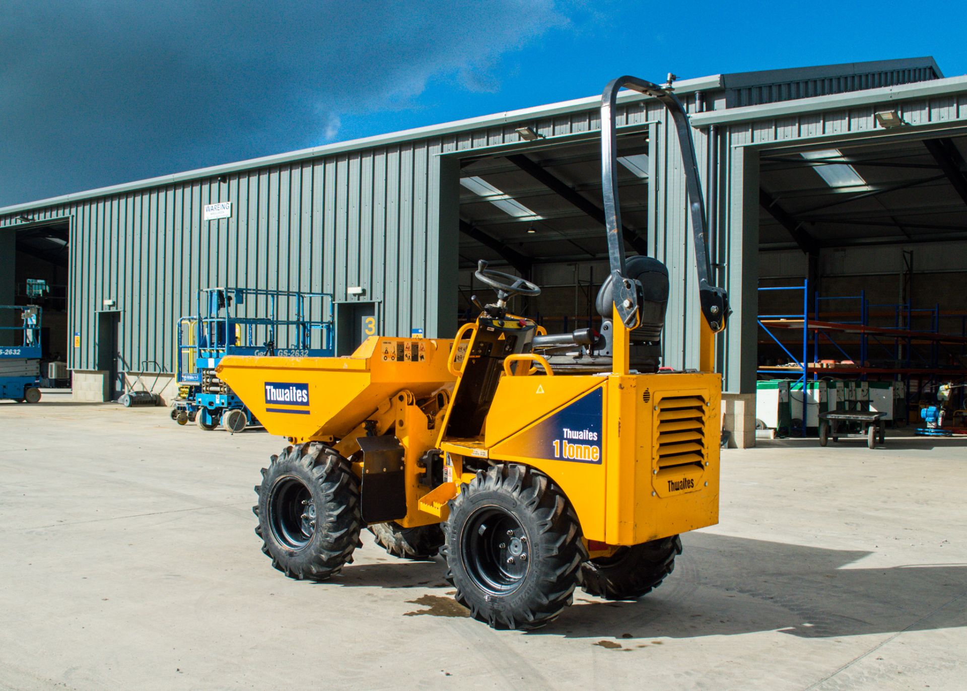 Thwaites 1 tonne hi-tip dumper Year: 2018 S/N: 7E4754 Recorded Hours: 584 XL1810006 - Image 3 of 22