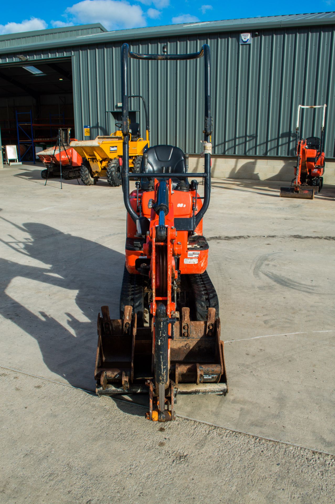 Kubota K008-3 0.8 tonne rubber tracked mini excavator Year: 2018 S/N: 31082 Recorded Hours: 801 - Image 5 of 20