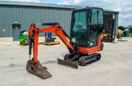 Kubota KX015-4 1.5 tonne rubber tracked mini excavator Year: 2018 S/N: 62600 Recorded Hours: 1604