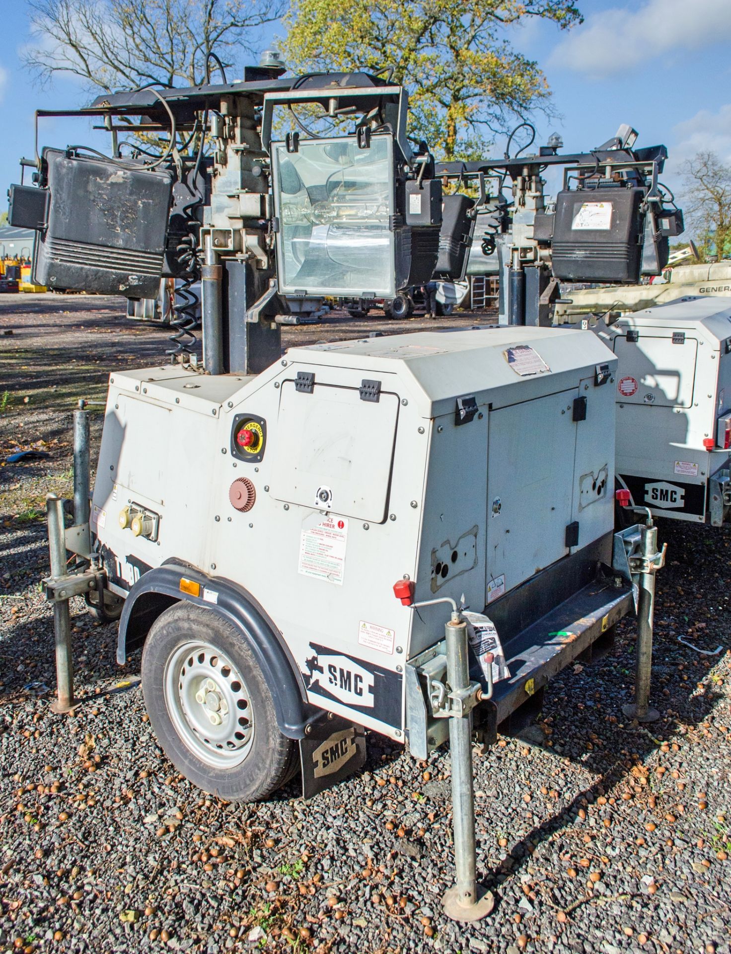 SMC TL-90 fast tow diesel driven tower light Year: 2015 S/N: T901511787 Recorded Hours: 2173 - Image 2 of 7