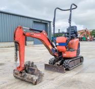 Kubota U10-3 1 tonne rubber tracked micro excavator Year: 2014 S/N: 22642 Recorded Hours: 2161