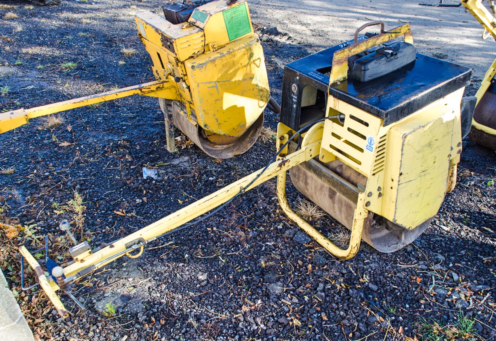 Bomag BW71 diesel driven single drum pedestrian roller - Image 2 of 3