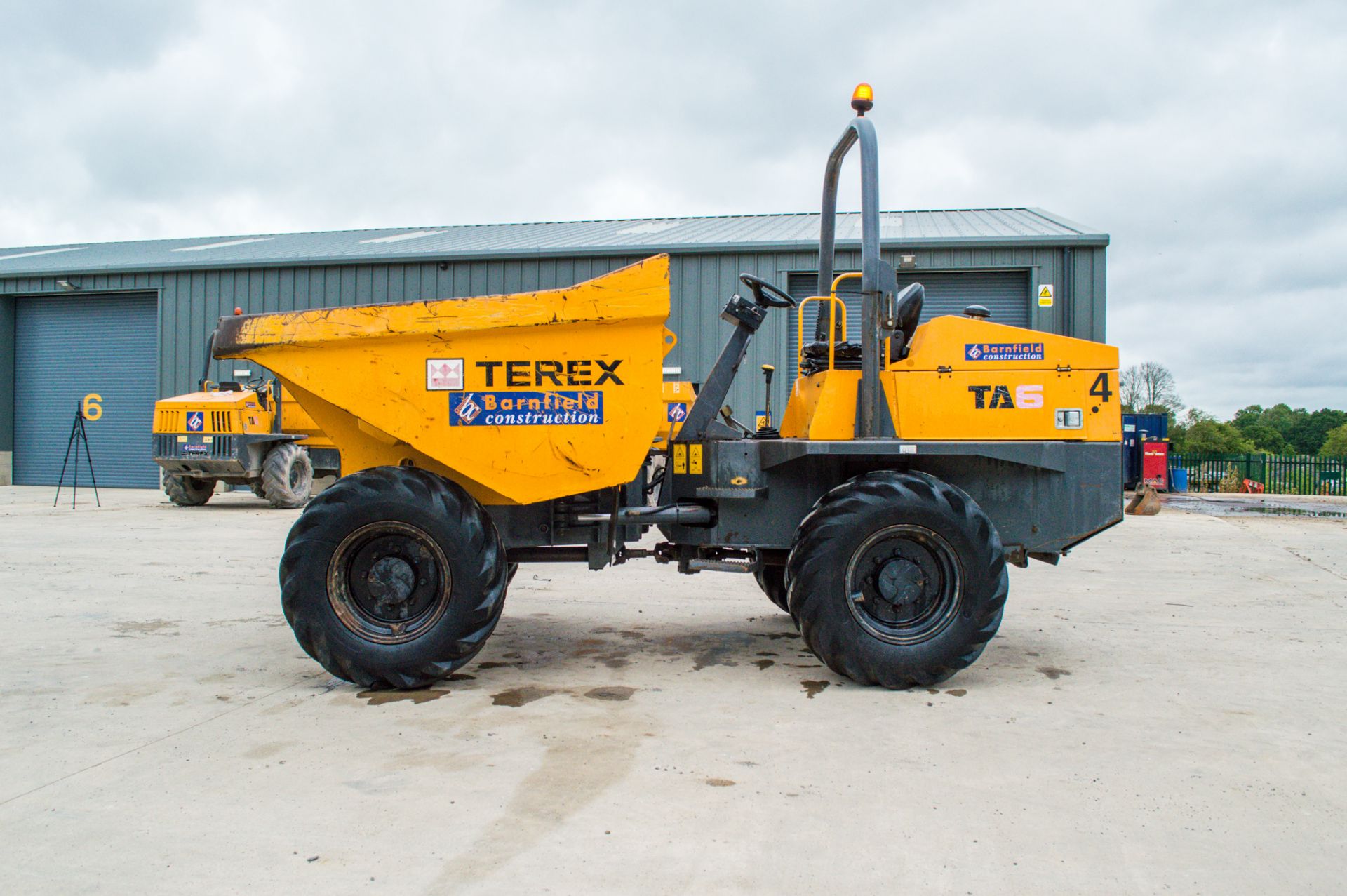 Terex TA6 6 tonne straight skip dumper Year: 2014 S/N: PH6030 Recorded Hours: 2521 - Image 8 of 22