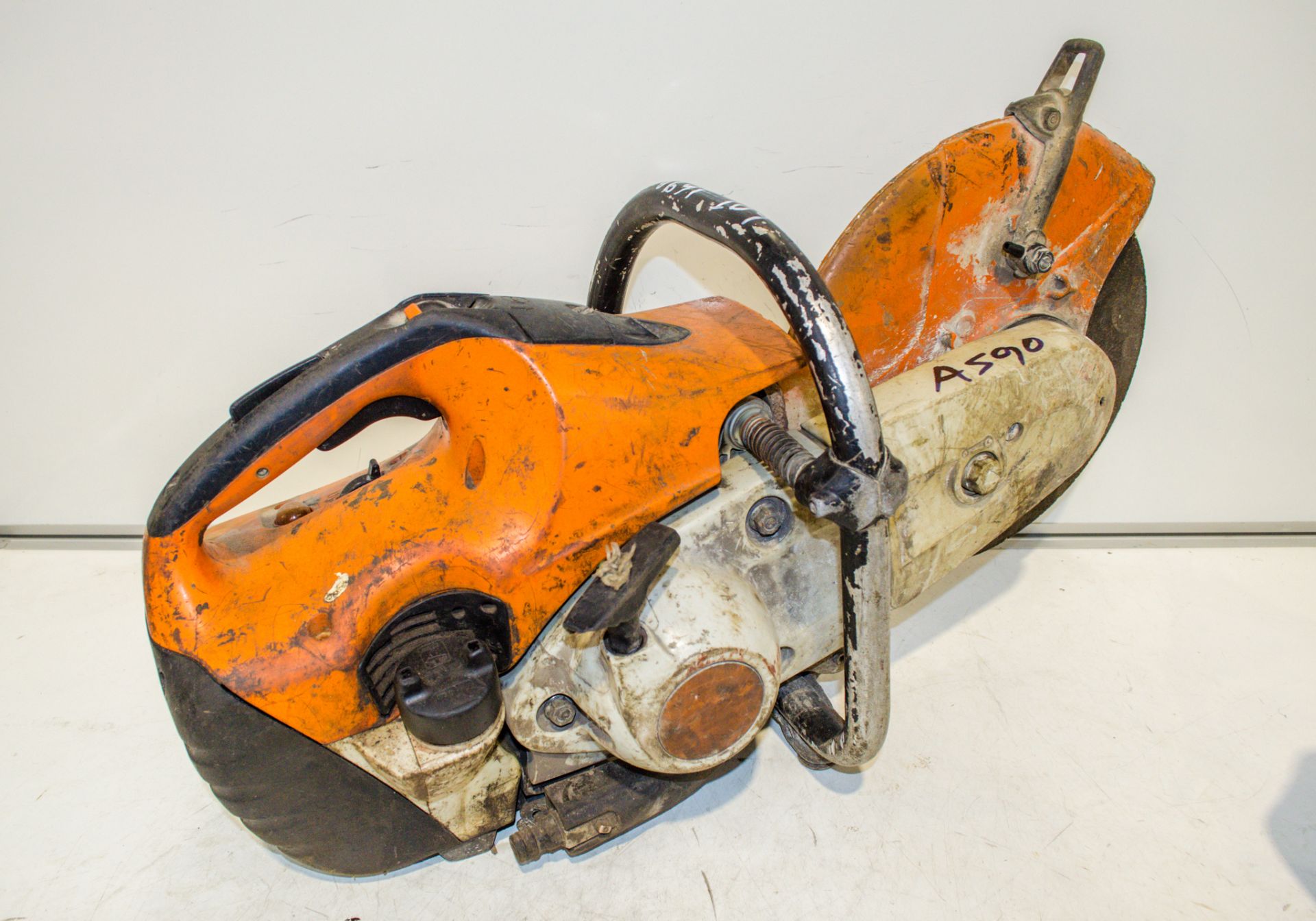 Stihl TS410 petrol driven cut off saw ** No VAT on hammer price but VAT will be charged on buyer's - Image 2 of 2